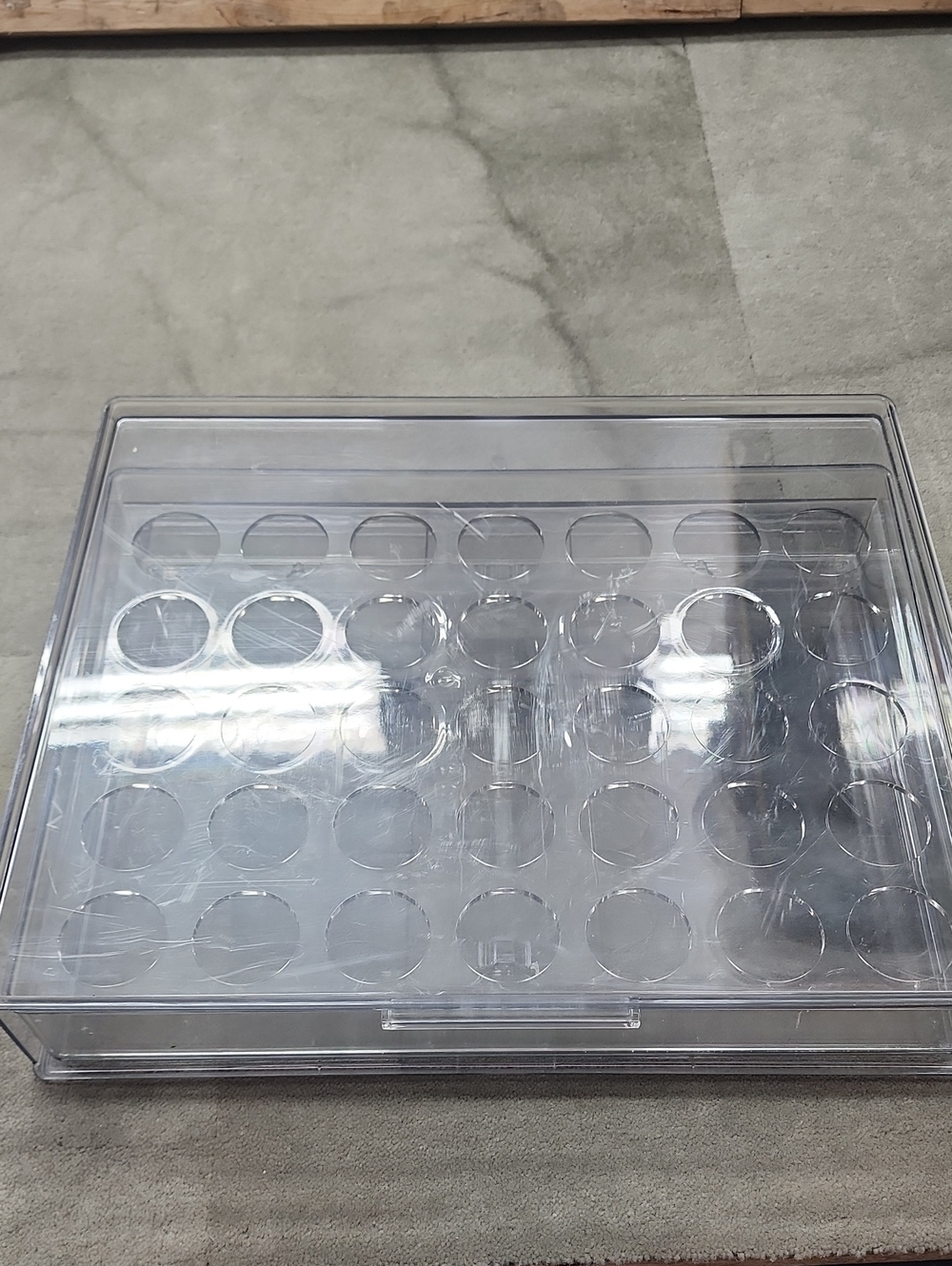 Clear Acrylic Home Art Painting Display Case - Transparent